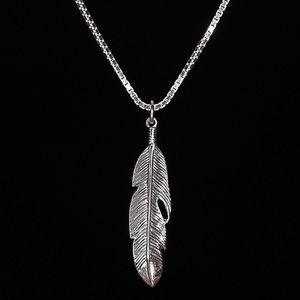 Dell Arte Holy Feather SS Pendant Necklace​
